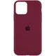 Чохол для смартфону Silicone Full Case AA Open Cam для Apple iPhone 11 Pro круглий 47,Plum (FullOpeAAKPi11P-47) - зображення 1