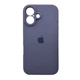 Чохол для смартфона Silicone Full Case AA Camera Protect for Apple iPhone 16 28,Lavender Grey (FullAAi16-28) - изображение 1