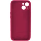 Чохол для смартфона Silicone Full Case AA Camera Protect for Apple iPhone 13 35,Maroon (FullAAi13-35) - изображение 2