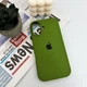 Чохол для смартфона Silicone Full Case AA Open Cam for Apple iPhone 16 29,Army Green (FullOpenAAi16-29) - изображение 4