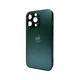 Чохол для смартфона AG Glass Matt Frame Color Logo for Apple iPhone 12 Pro Cangling Green (AGMattFrameiP12PGreen) - изображение 1