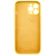 Чохол для смартфона Silicone Full Case AA Camera Protect for Apple iPhone 12 Pro 56,Sunny Yellow (FullAAi12P-56) - изображение 2
