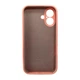 Чохол для смартфона Silicone Full Case AA Camera Protect for Apple iPhone 16 37,Grapefruit (FullAAi16-37) - изображение 3