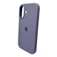 Чохол для смартфона Silicone Full Case AA Open Cam for Apple iPhone 16 28,Lavender Grey (FullOpeAAi16-28) - изображение 3