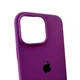 Чохол для смартфона Silicone Full Case AA Open Cam for Apple iPhone 16 Pro Max 19,Purple (FullOpeAAi16PM-19) - зображення 5