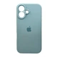 Чохол для смартфона Silicone Full Case AA Camera Protect for Apple iPhone 16 27,Mist Blue (FullAAi16-27) - изображение 1