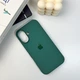 Чохол для смартфона Silicone Full Case AA Open Cam for Apple iPhone 16 46,Pine Green (FullOpeAAi16-46) - изображение 6