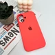 Чохол для смартфона Silicone Full Case AA Open Cam for Apple iPhone 16 43,Berry Red (FullOpenAAi16-43) - изображение 4