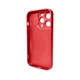 Чохол для смартфона AG Glass Matt Frame Color Logo for Apple iPhone 14 Pro Coke Red (AGMattFrameiP14PRed) - изображение 2