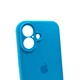 Чохол для смартфона Silicone Full Case AA Camera Protect for Apple iPhone 16 44,Light Blue (FullAAi16-44) - изображение 6