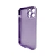 Чохол для смартфона AG Glass Matt Frame Color Logo for Apple iPhone 13 Pro Max Light Purple (AGMattFrameiP13PMLPurple) - изображение 2