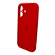 Чохол для смартфона Silicone Full Case AA Camera Protect for Apple iPhone 16 11,Red (FullAAi16-11) - изображение 4
