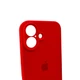 Чохол для смартфона Silicone Full Case AA Camera Protect for Apple iPhone 16 11,Red (FullAAi16-11) - изображение 5
