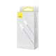 Кабель Baseus Dynamic 2 Series Fast Charging Data Cable Type-C to iP 20W 1m Purple (CALD040205) - изображение 2