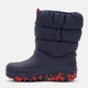 Детские зимние дутики сапоги для мальчика Crocs Toddler Classic Neo Puff Boot 207683-410 24-25 Navy (0191448880252) - изображение 3