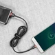 Кабель Baseus Cafule Cable USB For Micro 1.5A 2m Red+Black (CAMKLF-C91) - изображение 6