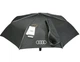 Зонт складной чёрный Audi Pocket Umbrella автоматический ветрозащитный светоотражающий - изображение 1