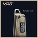 Профессиональная металлическая машинка для стрижки бороды и усов VGR Voyager V-901, 4 насадки - изображение 6