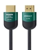 Кабель Zeskit Lite HDMI 2.1 [Certified Ultra High Speed HDMI] 48Gbps slim, 8K@60Hz, 4K@120Hz, 1.5м black (LT8K-150) - зображення 6