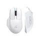 Геймерська акумуляторна бездротова (Bluetooth + 2,4G) миша MCHOSE G7 Max+8K dongle, PixArt PAW3395 , 26000DPI, White/Білий (MC-G7-4D) - зображення 1