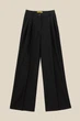 Брюки палаццо с узором женские LAWA WTC02336 L Черный shop (2000990770899) - изображение 5