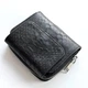 Кошелек из кожи питона мини черный (14,5х10,5х3,8 см) BW00368 - изображение 6