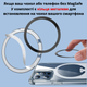 Магнитная подставка MagSafe для iPhone телефона держатель настольный в офис и для дома Hoco - изображение 4