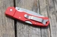 Нож складной Cold Steel Double Safe Hunter Slock Master Red для охоты и туризма, полевая кухня - изображение 3