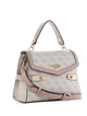 Сумка GUESS ZADIE Logo Top Handle 620-1 Пудровий - изображение 3