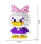 Конструктор фігурка Пікселі BRICKS Дейзі Дак серія "Мультгерої" Daisy Duck Micro Diamonds Blocks M3008 - зображення 2