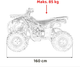 Квадроцикл бензиновий Ramiz Discoverer 125CC Помаранчевий (5903864983760) - зображення 19