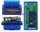 Сканер mini ELM327 OBD2 Bluetooth для діагностики авто синій - зображення 5