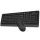 Комплект клавиатура + мышь Wireless A4Tech FG1010 Black/Grey - изображение 2