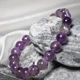 Жіночий Браслет Violet з натурального каменю Аметист - 18 см - зображення 9