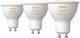 Żarówka LED Philips Hue White Ambiance Inteligentny reflektor punktowy GU10 3 szt (8720169230095) - obraz 1