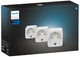 Inteligentna wtyczka Philips Hue Smart plug UE 3 szt (8720169258341) - obraz 2