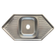 Кухонная мойка из нержавеющей стали Platinum 9550В ДЕКОР (0,8/180 мм) - изображение 3