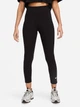 Спортивные леггинсы для фитнеса высокие женские Nike W Nsw Nk Clsc Hr 7/8 Tight Lbr DV7789-010 XS Black (0196153414662) - изображение 1