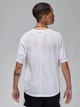 Спортивная футболка для фитнеса женская Nike W J Spt Diamond Ss Top FN5116-100 M Белая (0196975511372) - изображение 2