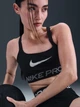 Спортивный топ для фитнеса женский Nike W Np Ls Bra Tt Grx IF3973-010 M Черный (0198481345342) - изображение 6
