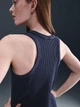 Платье короткое летнее женское Nike W Nsw Nk Chll Wfl Tank Dress HV2403-410 L Темно-синее (0198482135522) - изображение 7