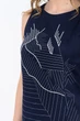 Жіноча коктейльна сукня футляр RicaMare S Темно-синій (RM1278-19VC---1857) - изображение 4