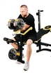Набор Besport PowerPro 109кг с прямым грифом и скамьей WB-004 - изображение 14