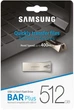 Флеш память USB Samsung Bar Plus 512GB USB 3.2 Gen 1 Silver (MUF-512BE3/APC) - изображение 7