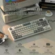 Беспроводная механическая клавиатура Attack Shark K86 с TFT-дисплеем и RGB-подсветкой (серая) - изображение 2