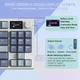 Беспроводная механическая клавиатура Attack Shark K86 с TFT-дисплеем и RGB-подсветкой - изображение 3