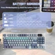Беспроводная механическая клавиатура Attack Shark K86 с TFT-дисплеем и RGB-подсветкой - изображение 7