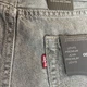 Джинси Levi's 506 чоловічі котон прямі без стрейчу 32 світло-сірі - зображення 6
