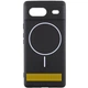 Чохол Silicone Cover Lakshmi Full Camera (AA) with Magnetic Fit для Google Pixel 7a Чорний / Black - изображение 1