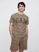 Шорты Gap Logo Shorts Brown 735029011 S - изображение 5